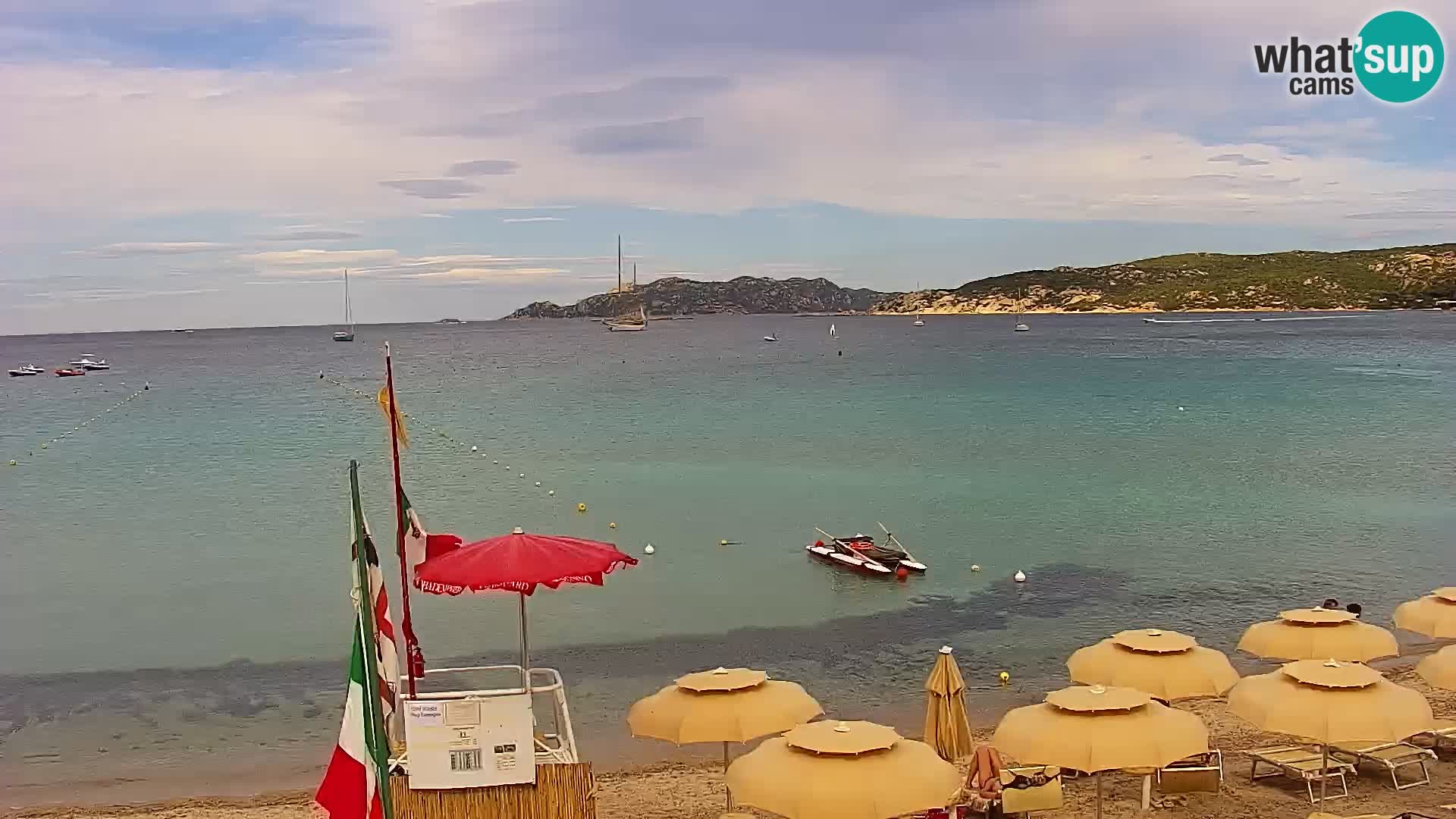 Live Webcam Loiri porto San Paolo – Porto Taverna Livecam Sardinien – Italien