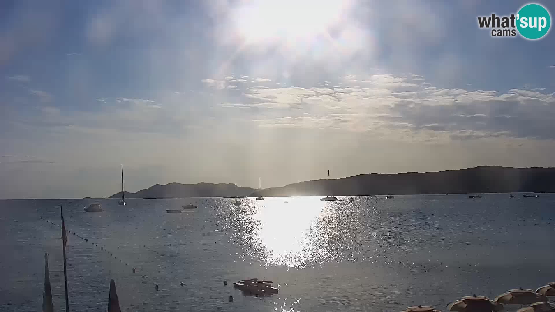 Live Webcam Loiri porto San Paolo – Porto Taverna Livecam Sardaigne – Italie