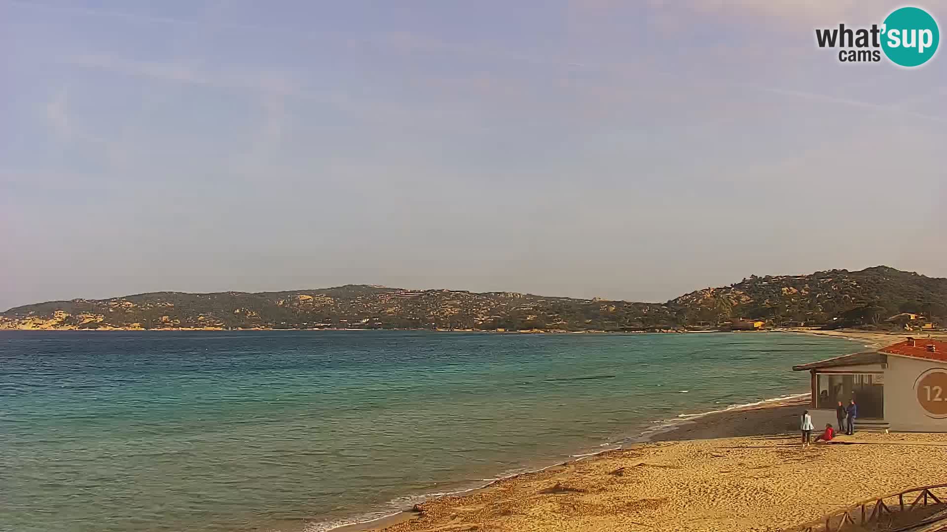 Spletna kamera Loiri porto San Paolo – Porto Taverna v živo Sardinija – Italija