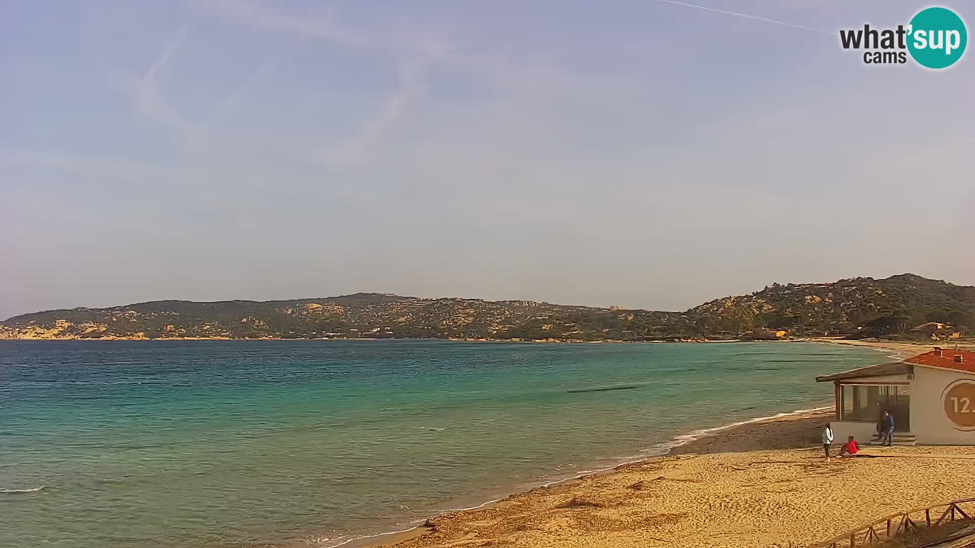 Spletna kamera Loiri porto San Paolo – Porto Taverna v živo Sardinija – Italija