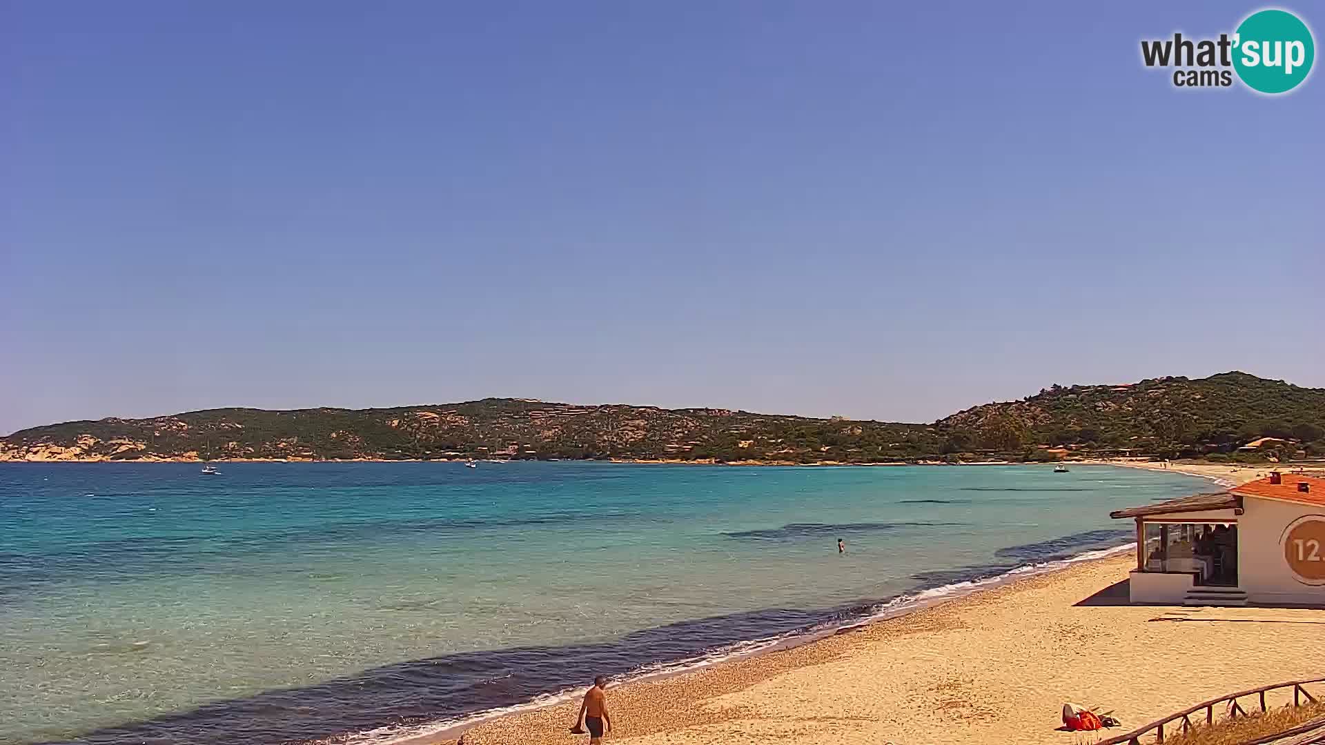 Spletna kamera Loiri porto San Paolo – Porto Taverna v živo Sardinija – Italija