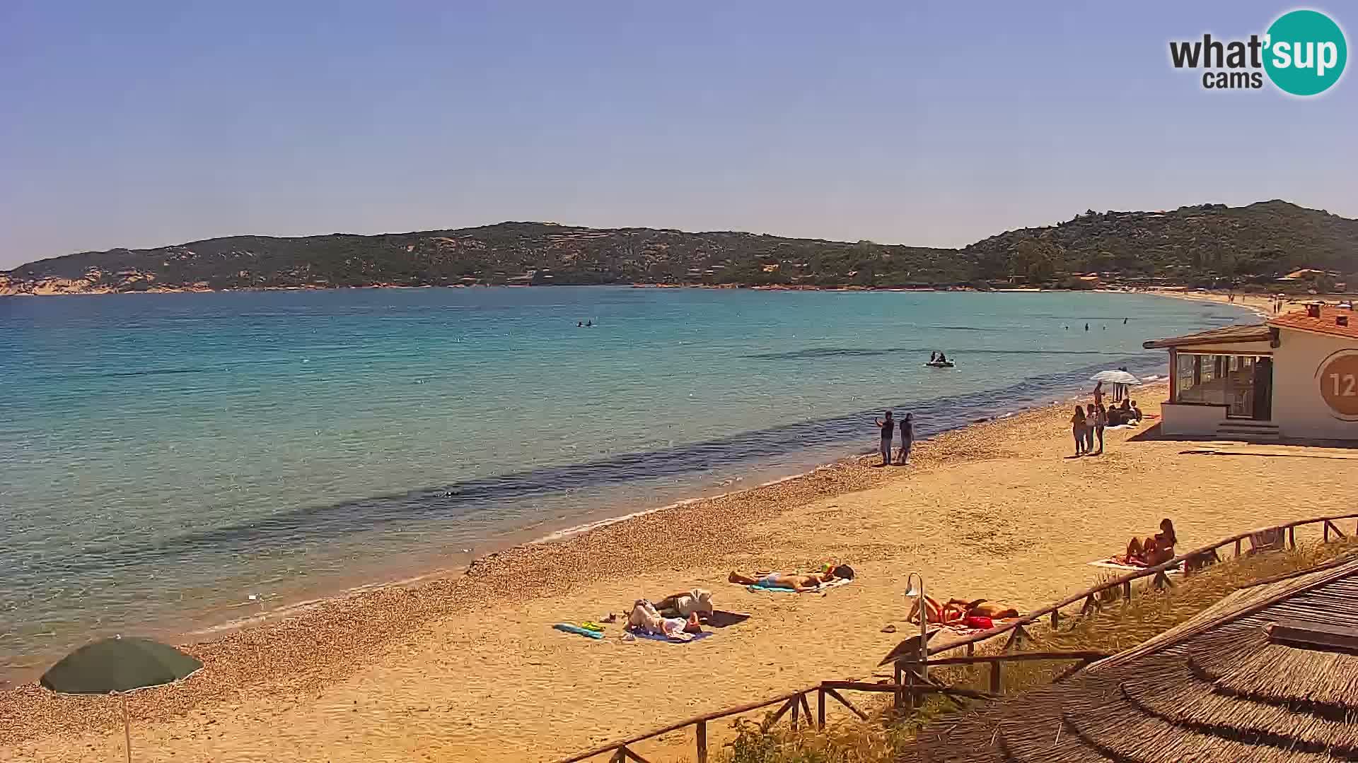 Spletna kamera Loiri porto San Paolo – Porto Taverna v živo Sardinija – Italija