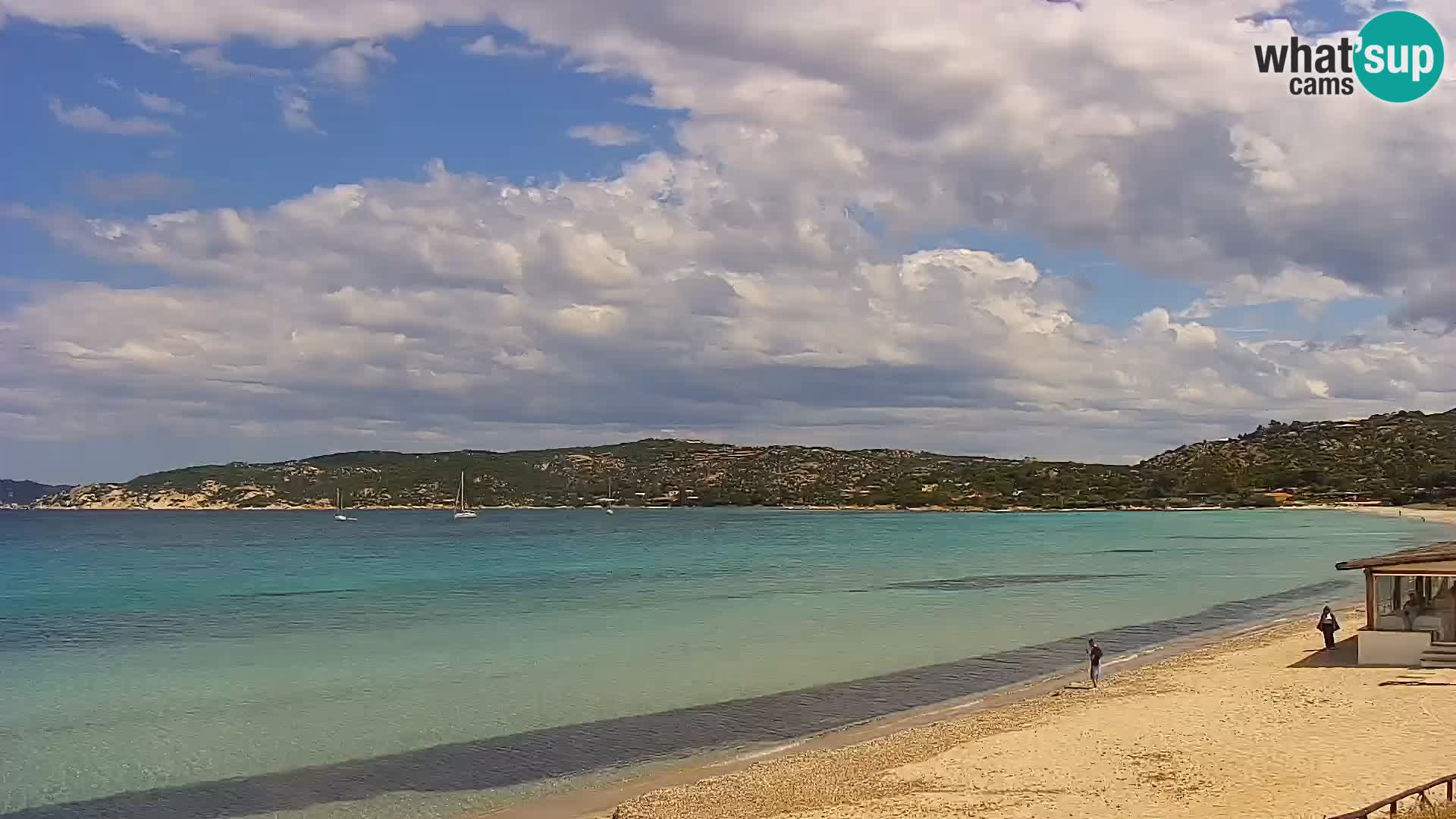 Spletna kamera Loiri porto San Paolo – Porto Taverna v živo Sardinija – Italija