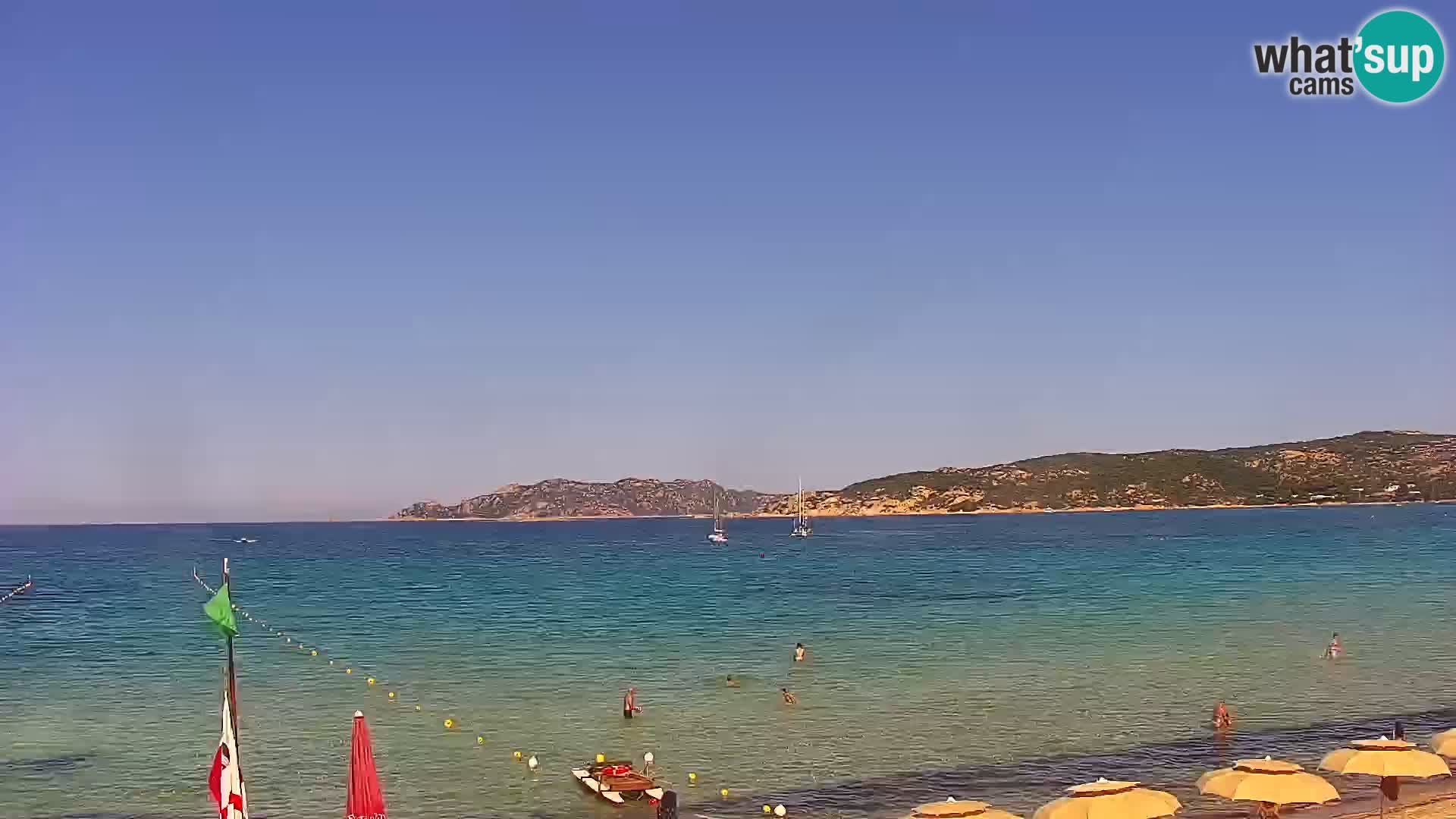 Spletna kamera Loiri porto San Paolo – Porto Taverna v živo Sardinija – Italija