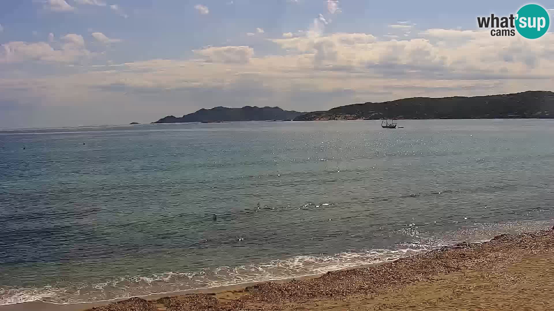 Spletna kamera Loiri porto San Paolo – Porto Taverna v živo Sardinija – Italija
