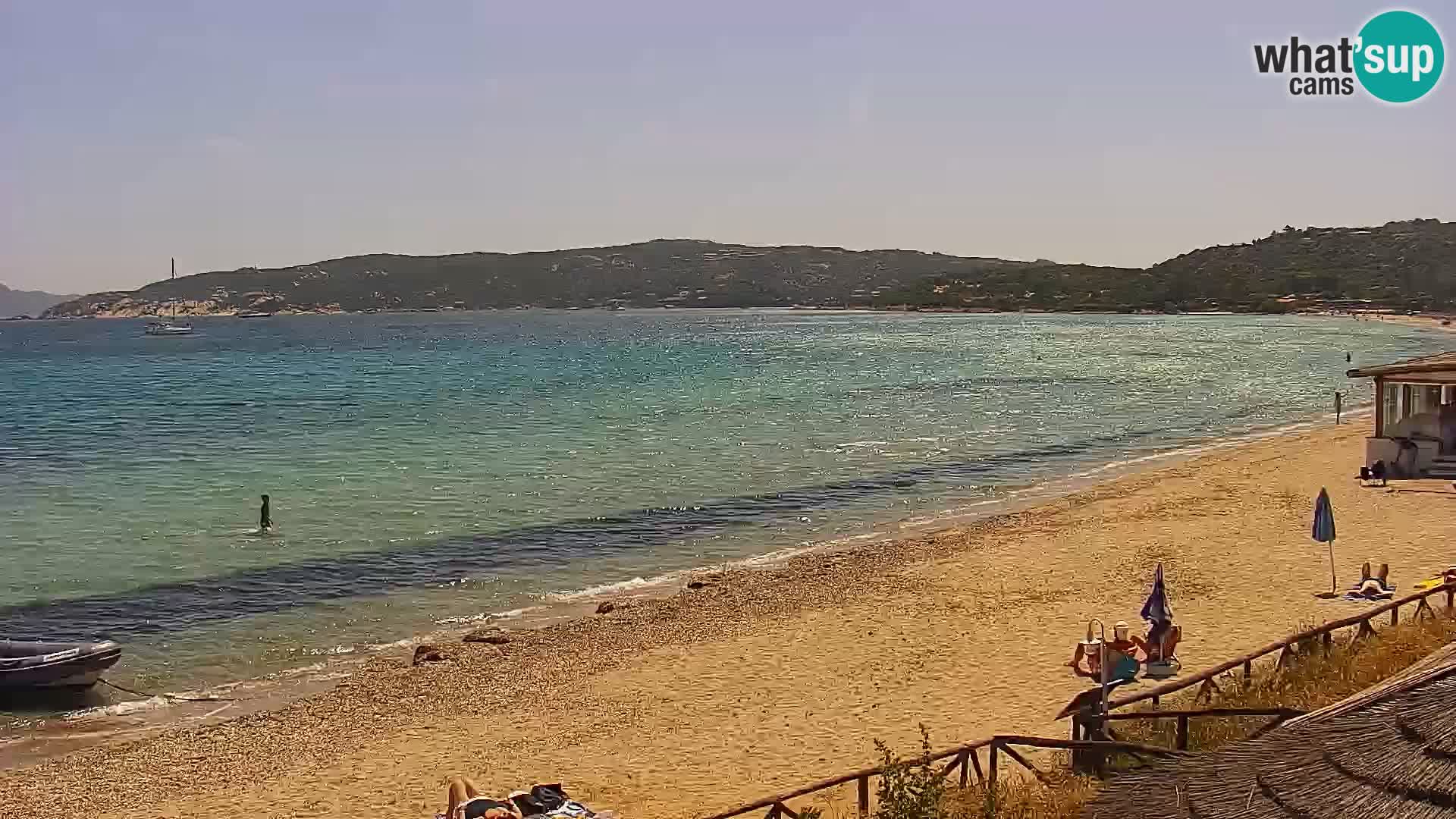 Spletna kamera Loiri porto San Paolo – Porto Taverna v živo Sardinija – Italija
