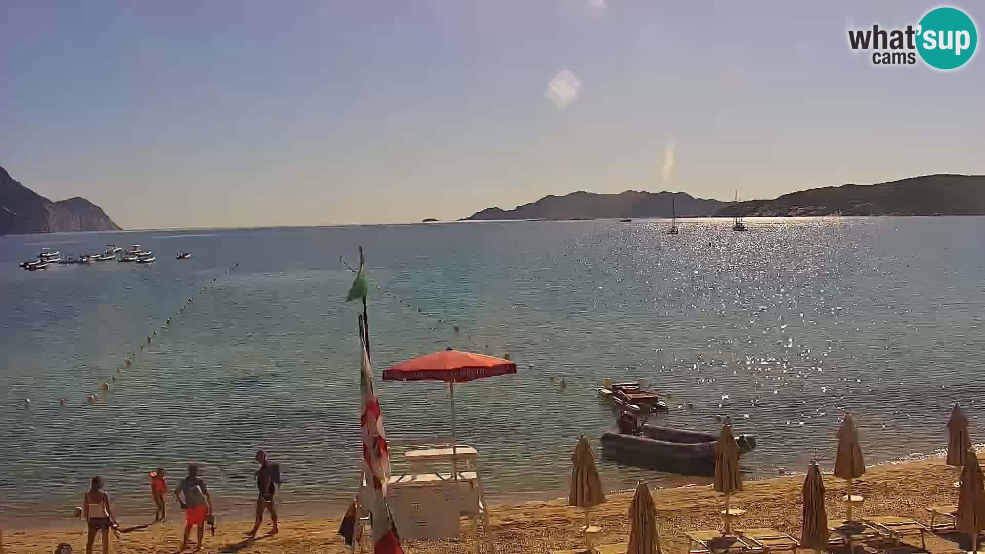 Spletna kamera Loiri porto San Paolo – Porto Taverna v živo Sardinija – Italija