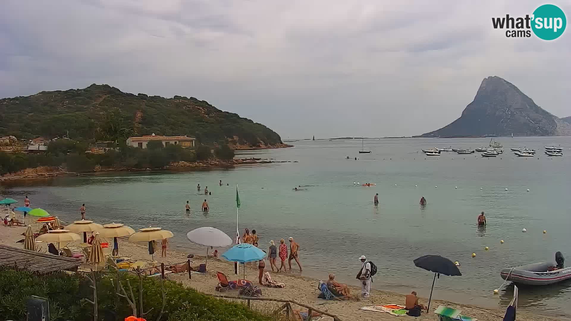Web kamera Loiri porto San Paolo – Porto Taverna u uživo Sardinija – Italija
