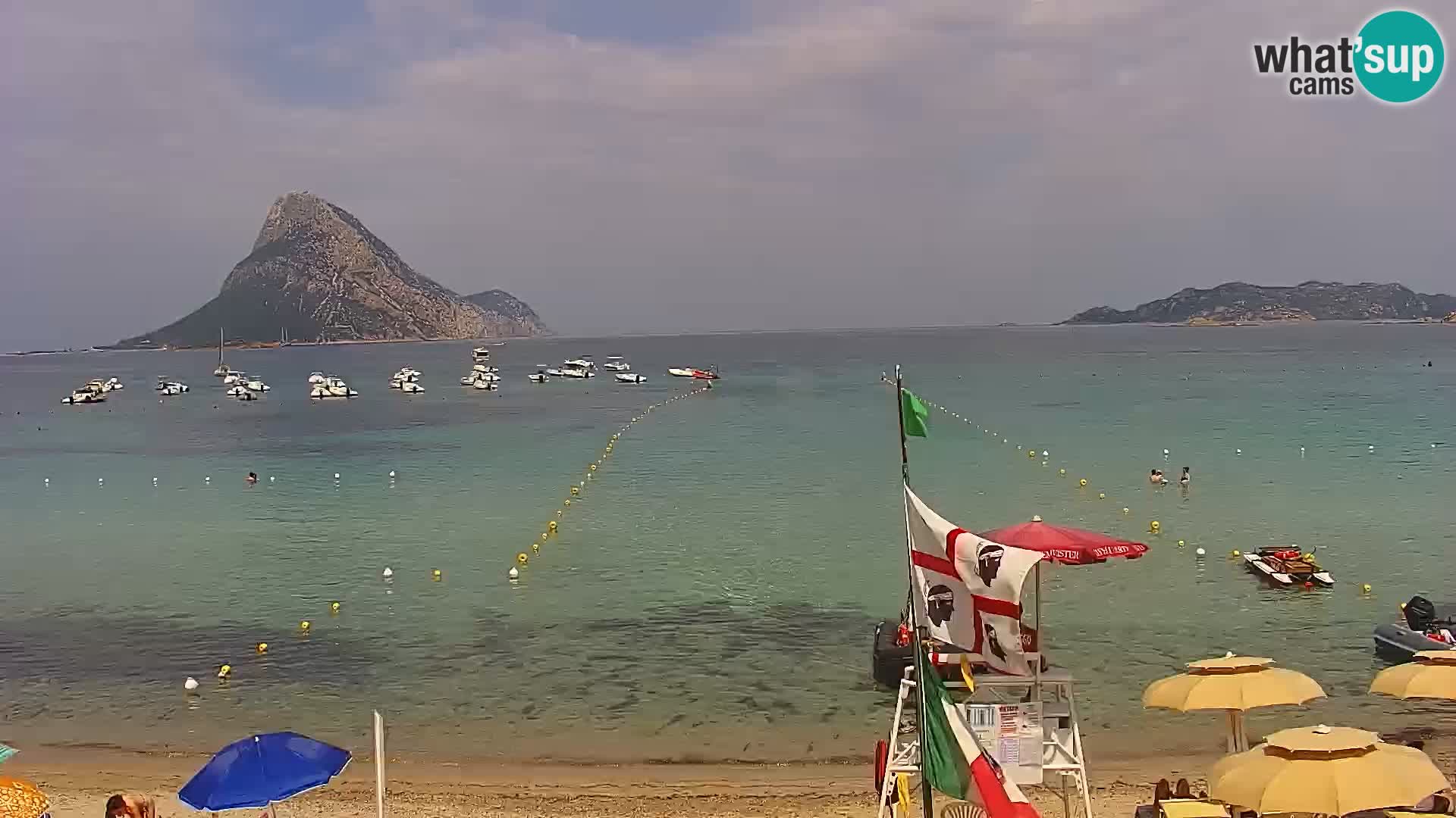 Spletna kamera Loiri porto San Paolo – Porto Taverna v živo Sardinija – Italija
