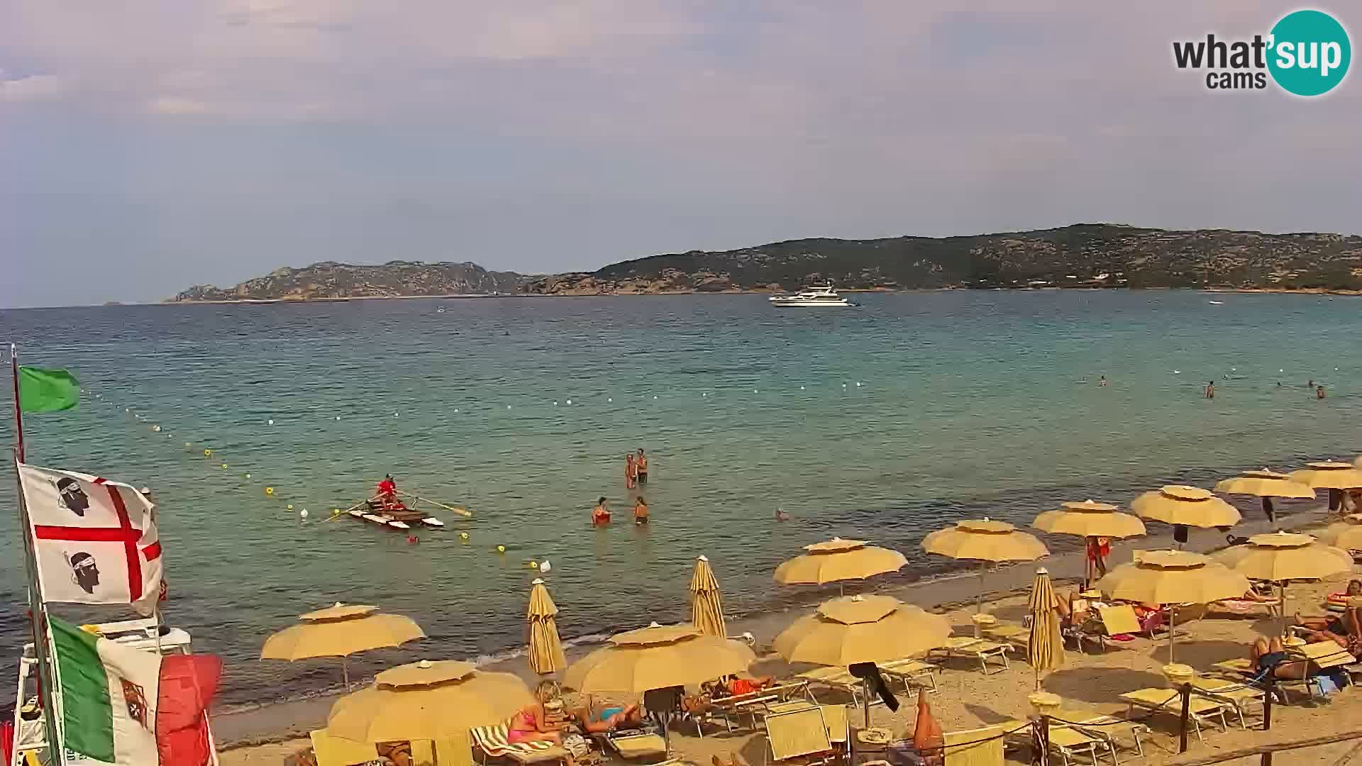 Spletna kamera Loiri porto San Paolo – Porto Taverna v živo Sardinija – Italija