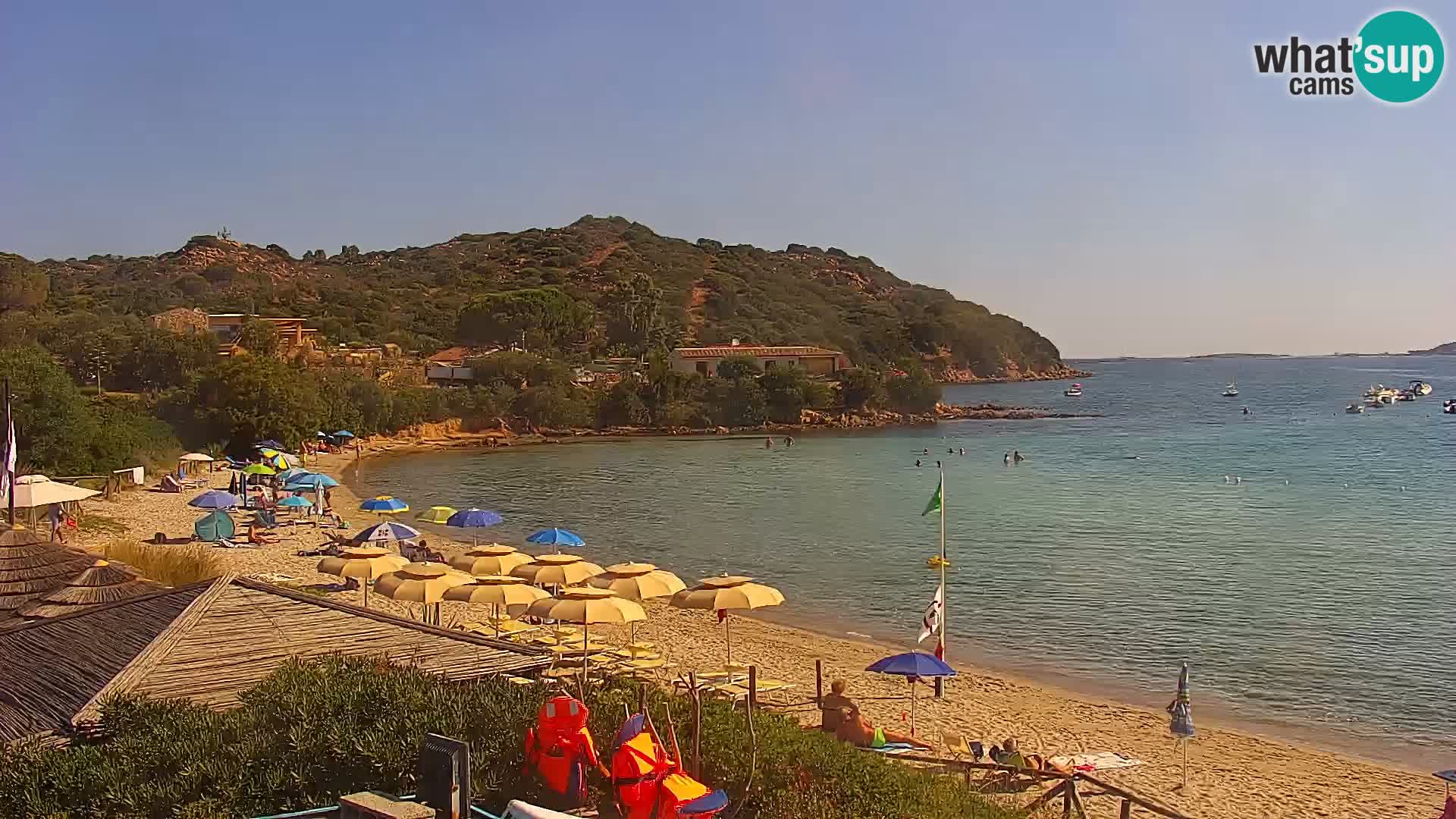 Web kamera Loiri porto San Paolo – Porto Taverna u uživo Sardinija – Italija