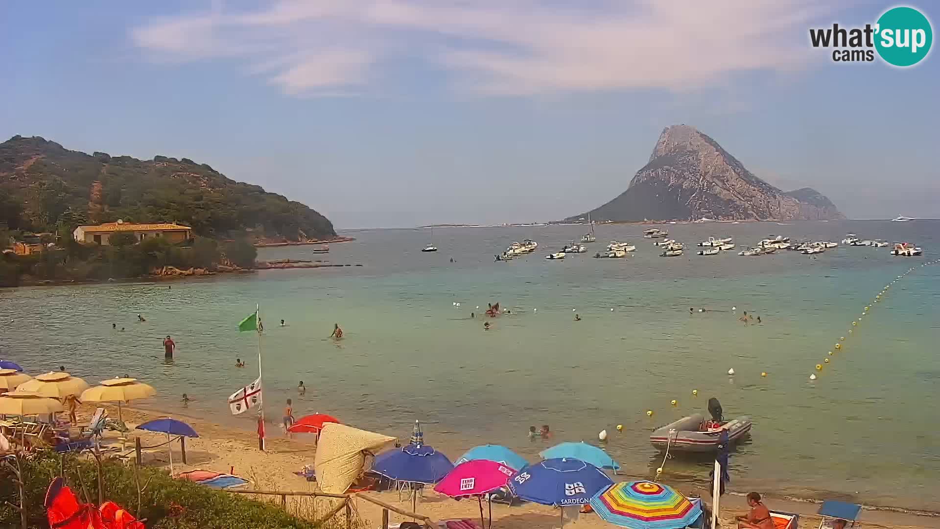 Spletna kamera Loiri porto San Paolo – Porto Taverna v živo Sardinija – Italija
