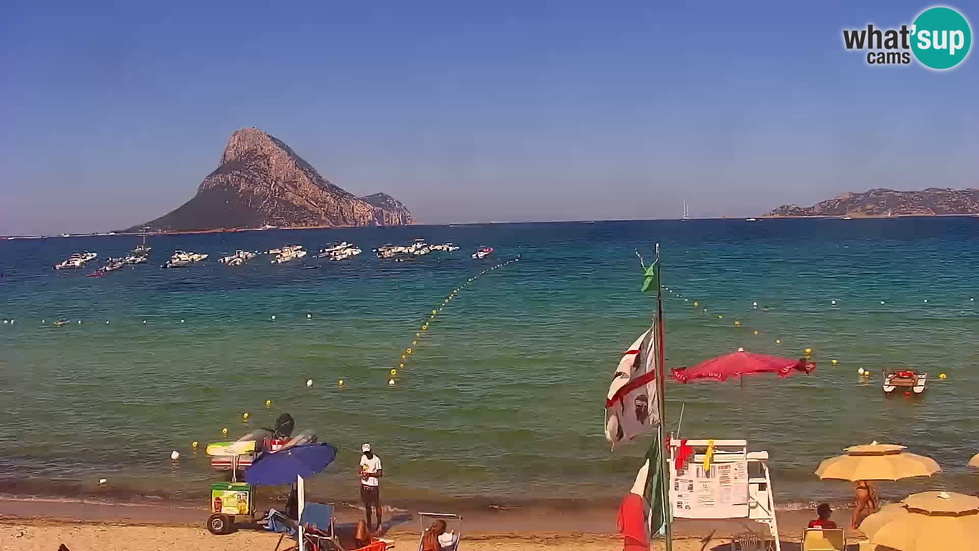 Spletna kamera Loiri porto San Paolo – Porto Taverna v živo Sardinija – Italija