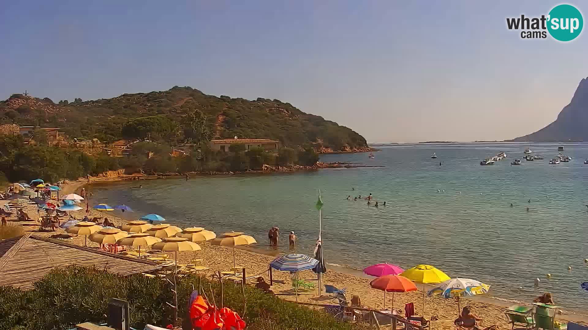 Web kamera Loiri porto San Paolo – Porto Taverna u uživo Sardinija – Italija