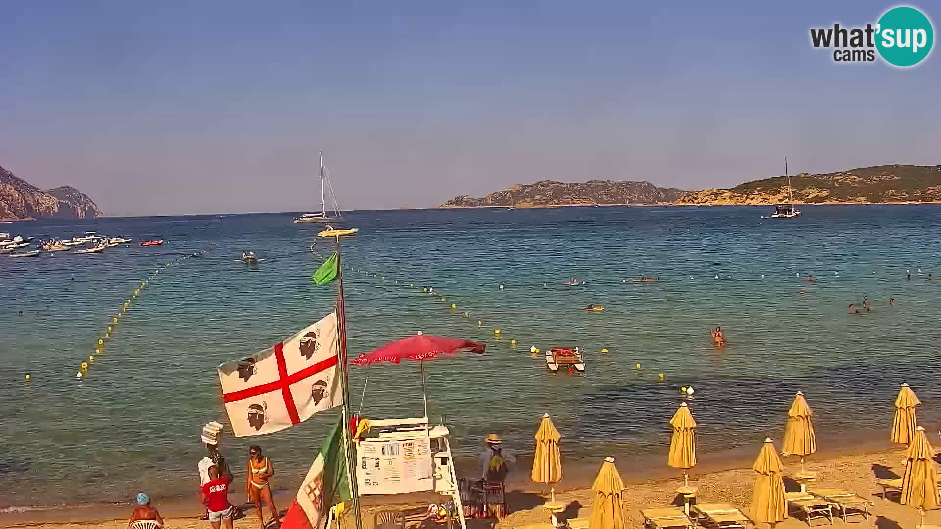 Web kamera Loiri porto San Paolo – Porto Taverna u uživo Sardinija – Italija