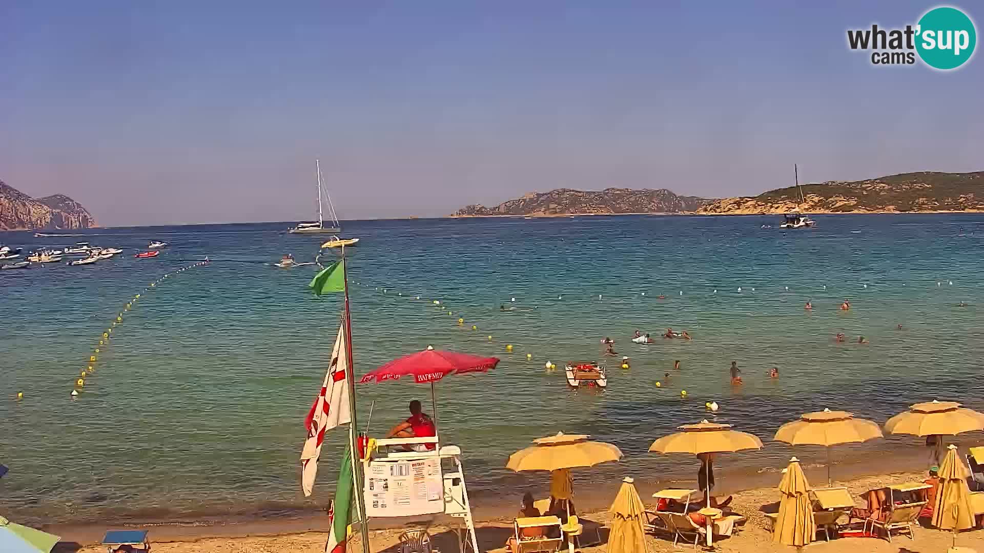 Live Webcam Loiri porto San Paolo – Porto Taverna Livecam Sardinien – Italien