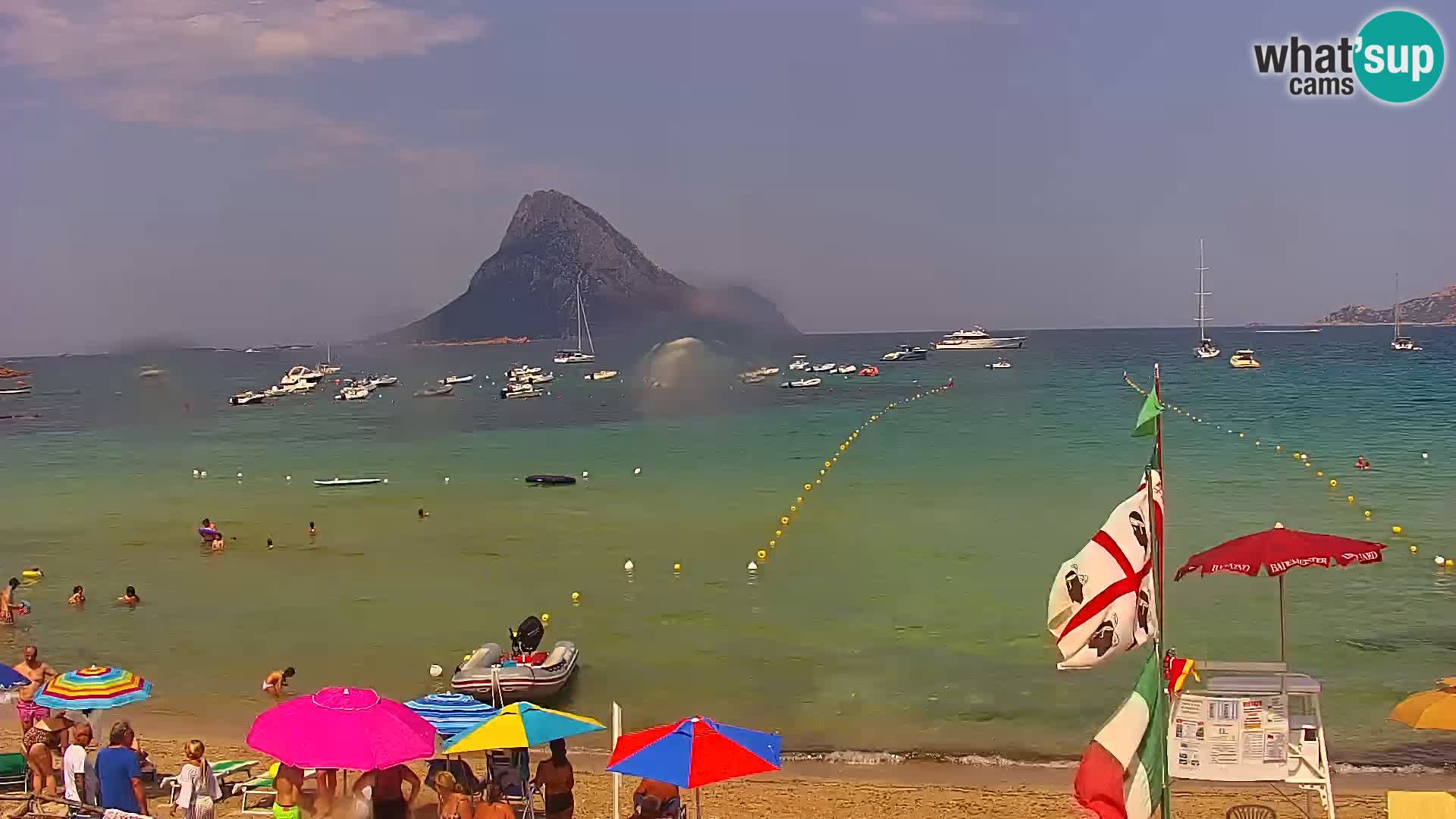 Spletna kamera Loiri porto San Paolo – Porto Taverna v živo Sardinija – Italija