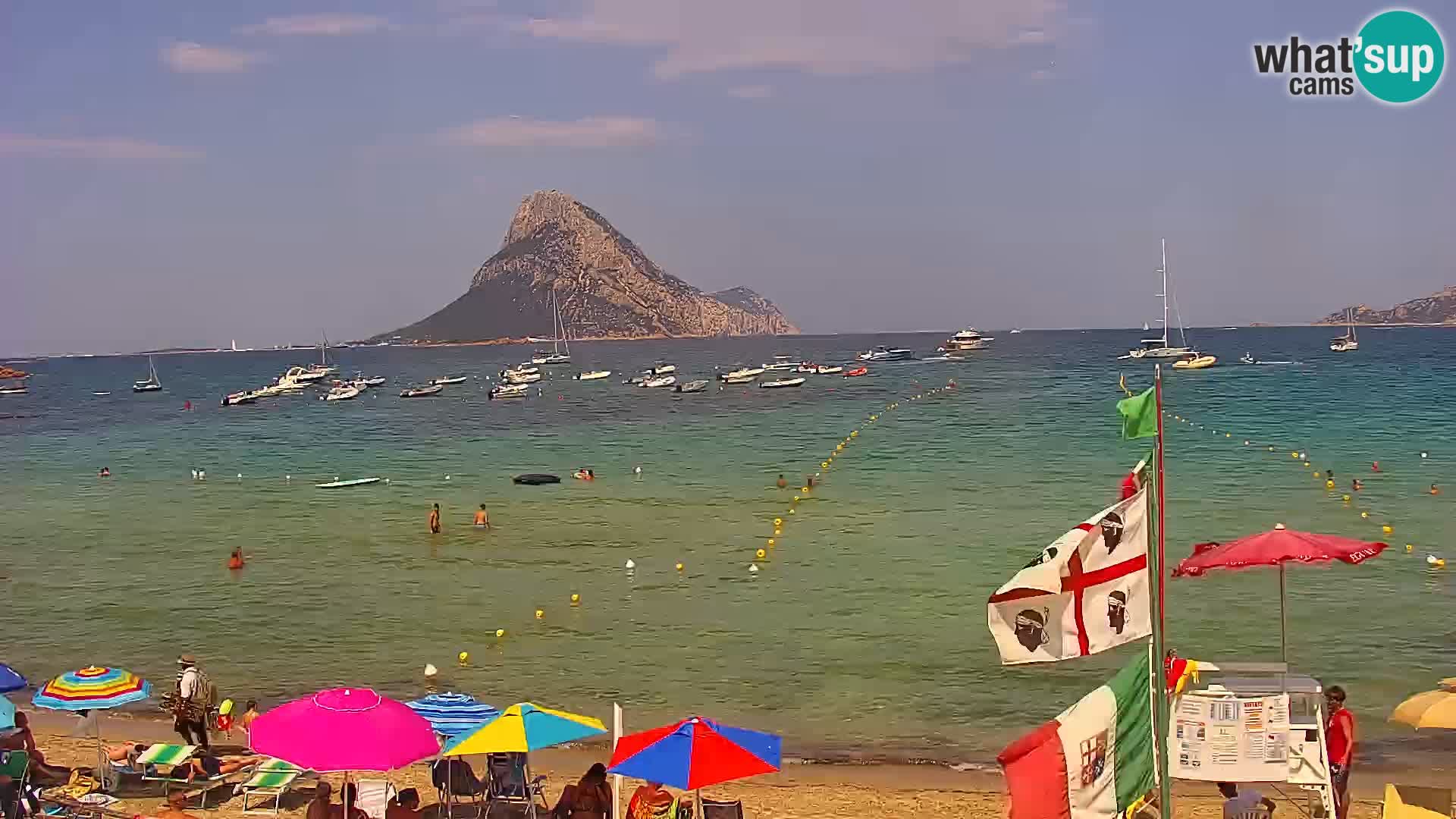 Spletna kamera Loiri porto San Paolo – Porto Taverna v živo Sardinija – Italija