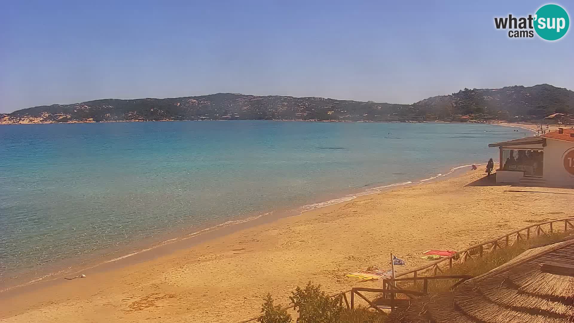 Spletna kamera Loiri porto San Paolo – Porto Taverna v živo Sardinija – Italija