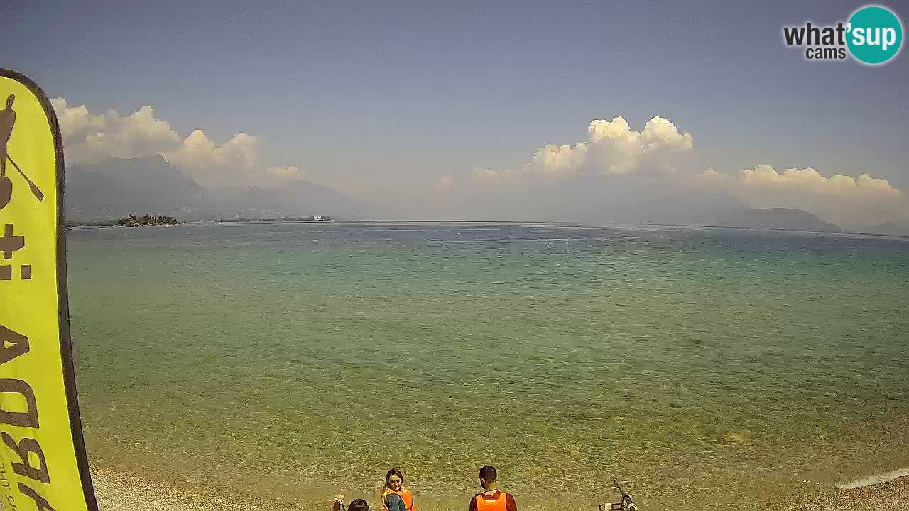 Live webcam lago di Garda – Manerba del Garda – Sup Garda