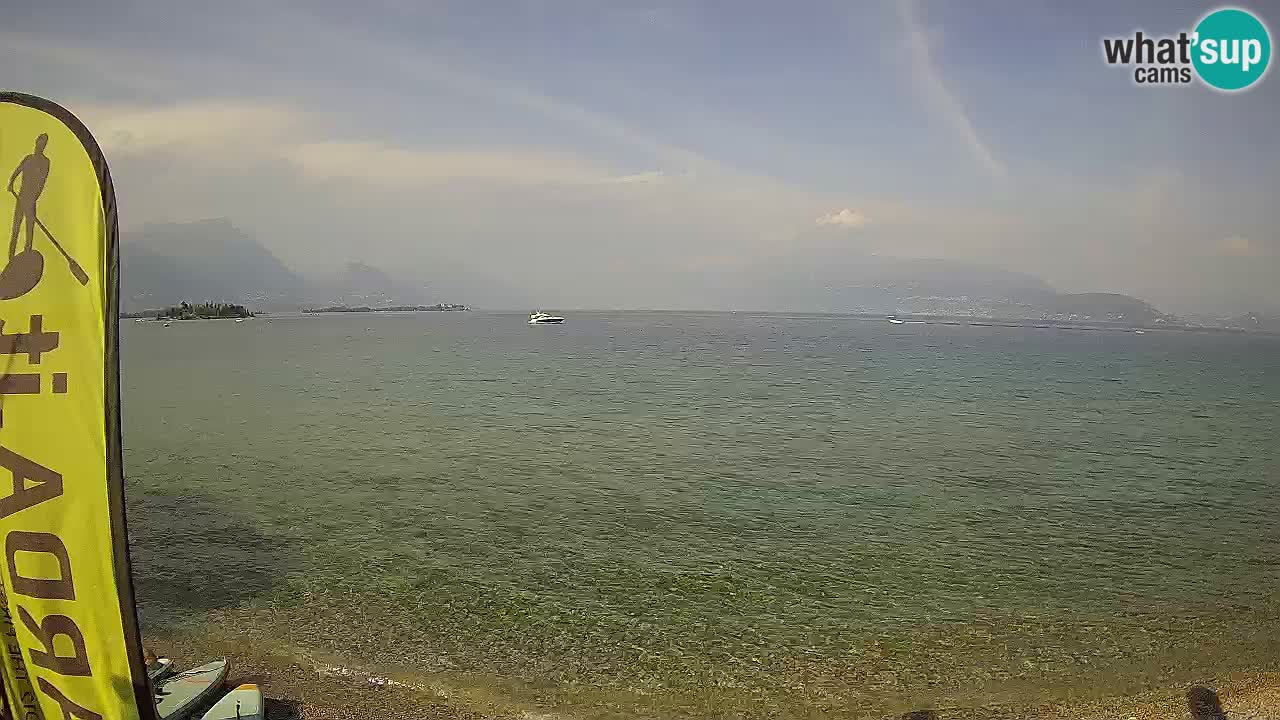 Live webcam lago di Garda – Manerba del Garda – Sup Garda