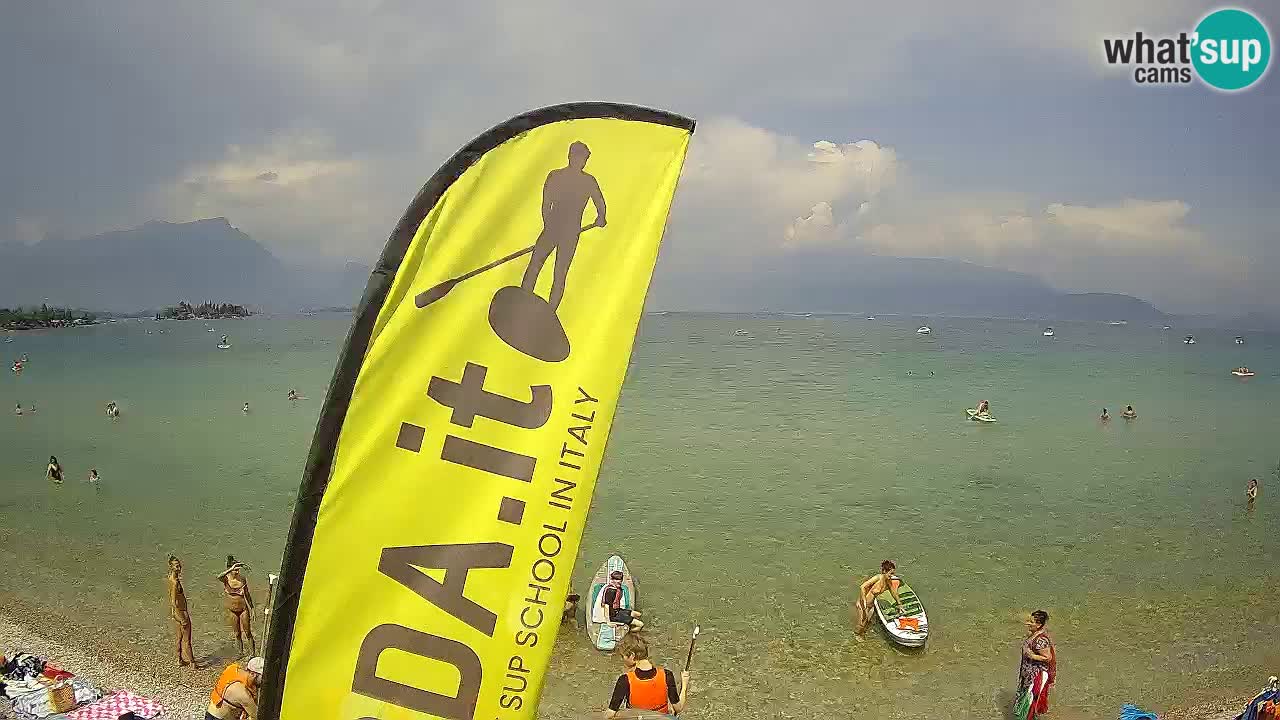 Live webcam lago di Garda – Manerba del Garda – Sup Garda