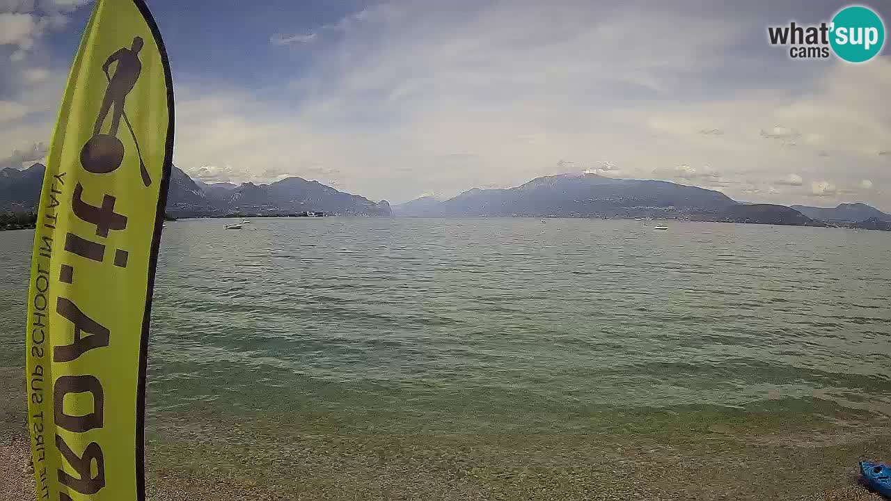 Live webcam lago di Garda – Manerba del Garda – Sup Garda