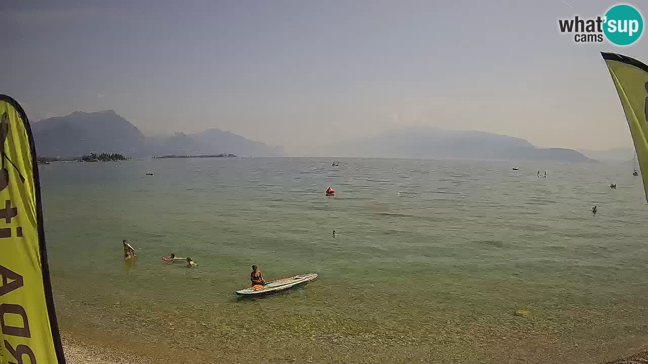 Live webcam lago di Garda – Manerba del Garda – Sup Garda
