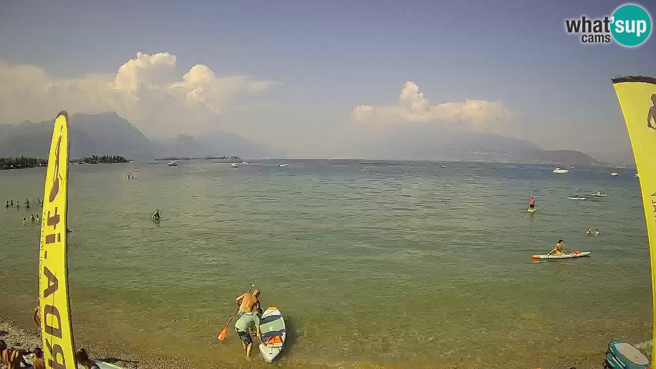 Live webcam lago di Garda – Manerba del Garda – Sup Garda