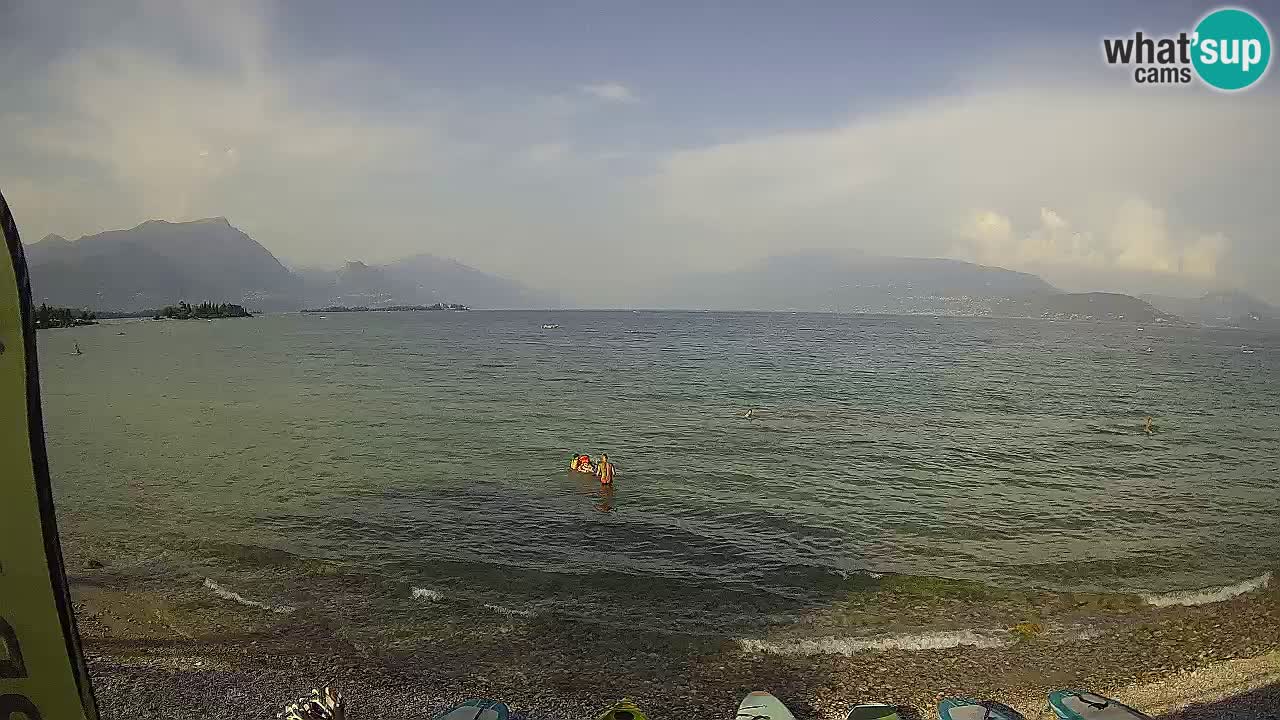 Live webcam lago di Garda – Manerba del Garda – Sup Garda