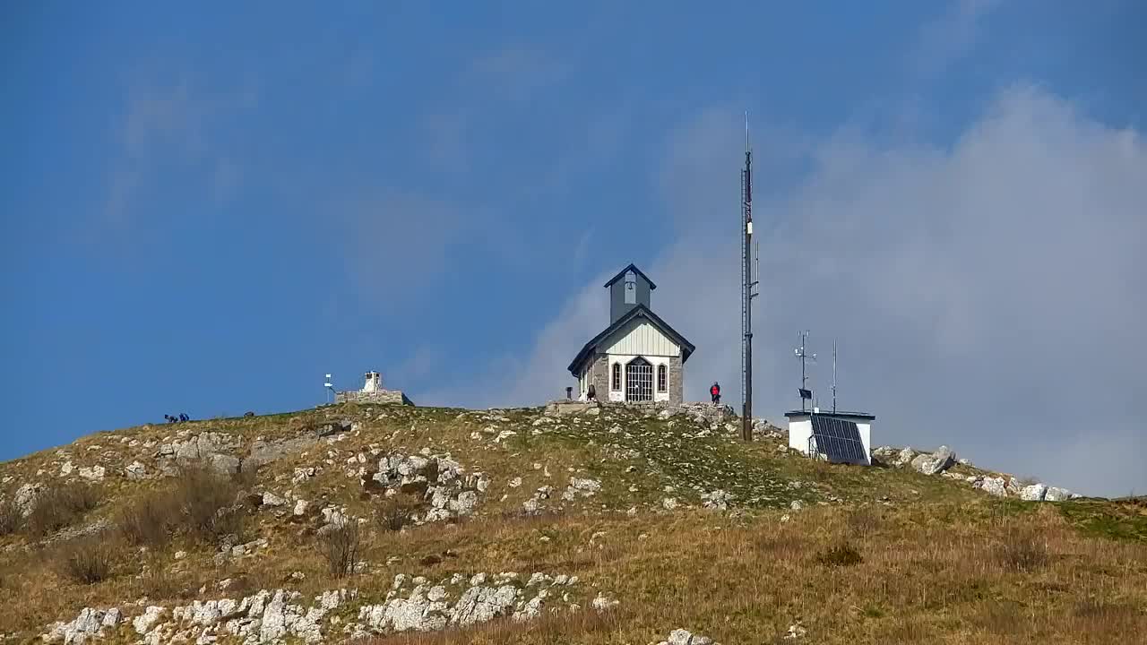 Matajur Webcam | Dom on Matajure