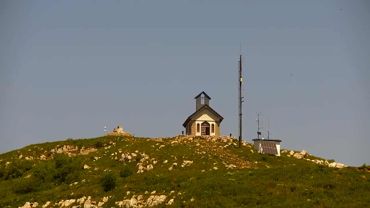 Matajur Webcam | Dom on Matajure