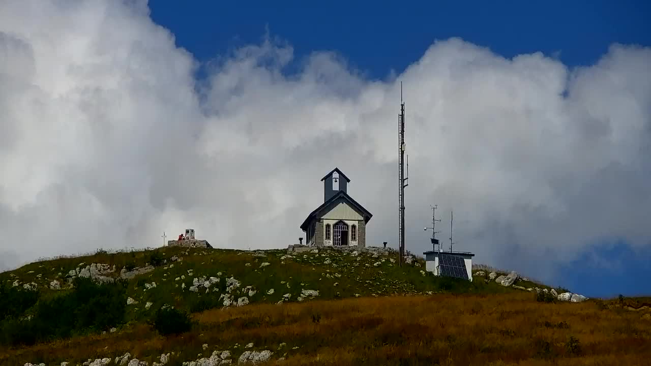 Matajur Webcam | Dom on Matajure