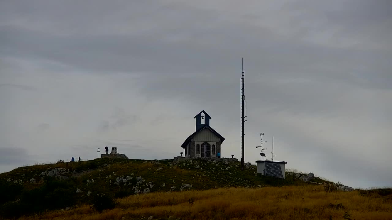 Matajur Webcam | Dom auf dem Matajure