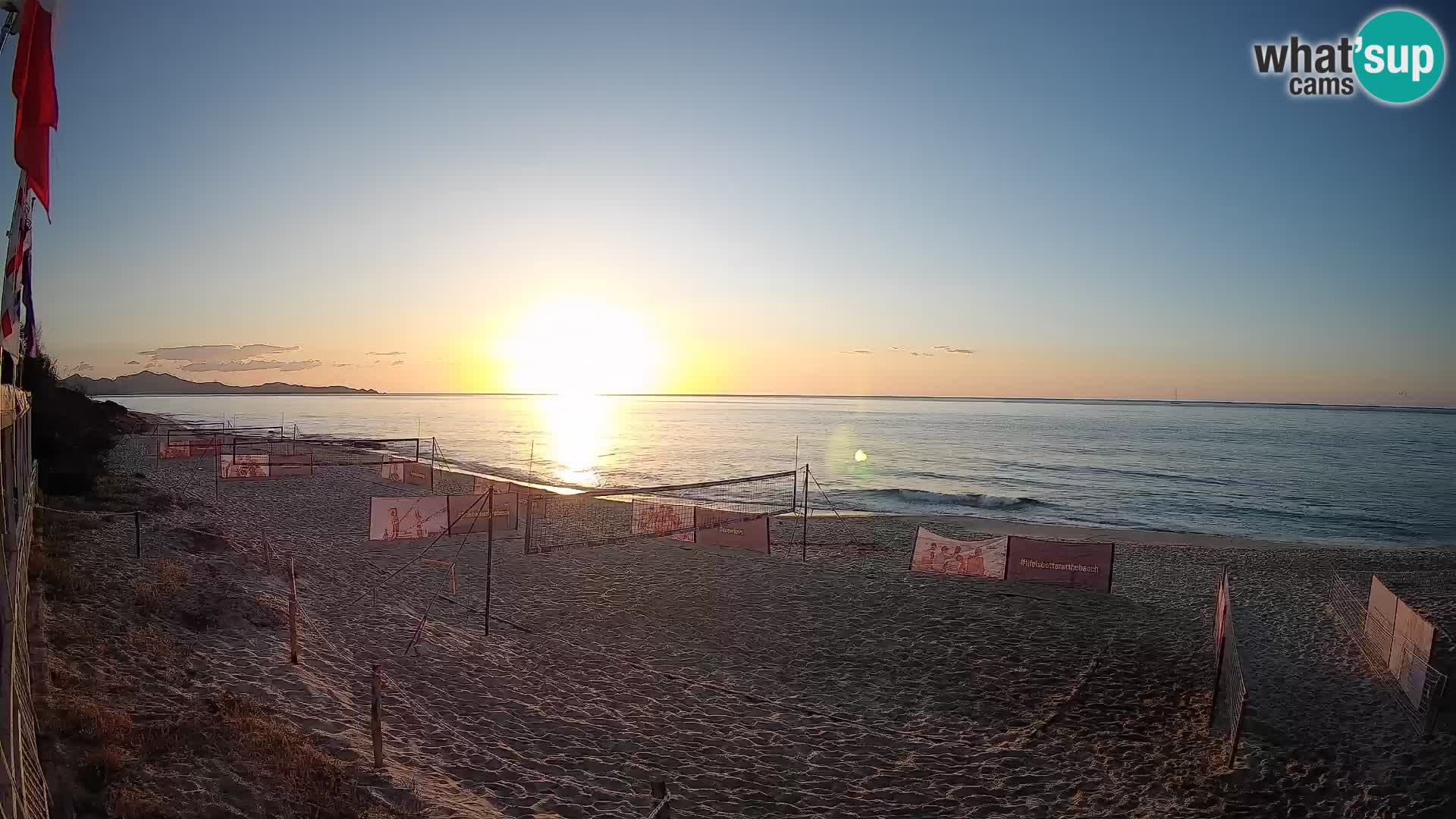 Webcam Piscina Rei – Vista live da Costa Rei, Muravera
