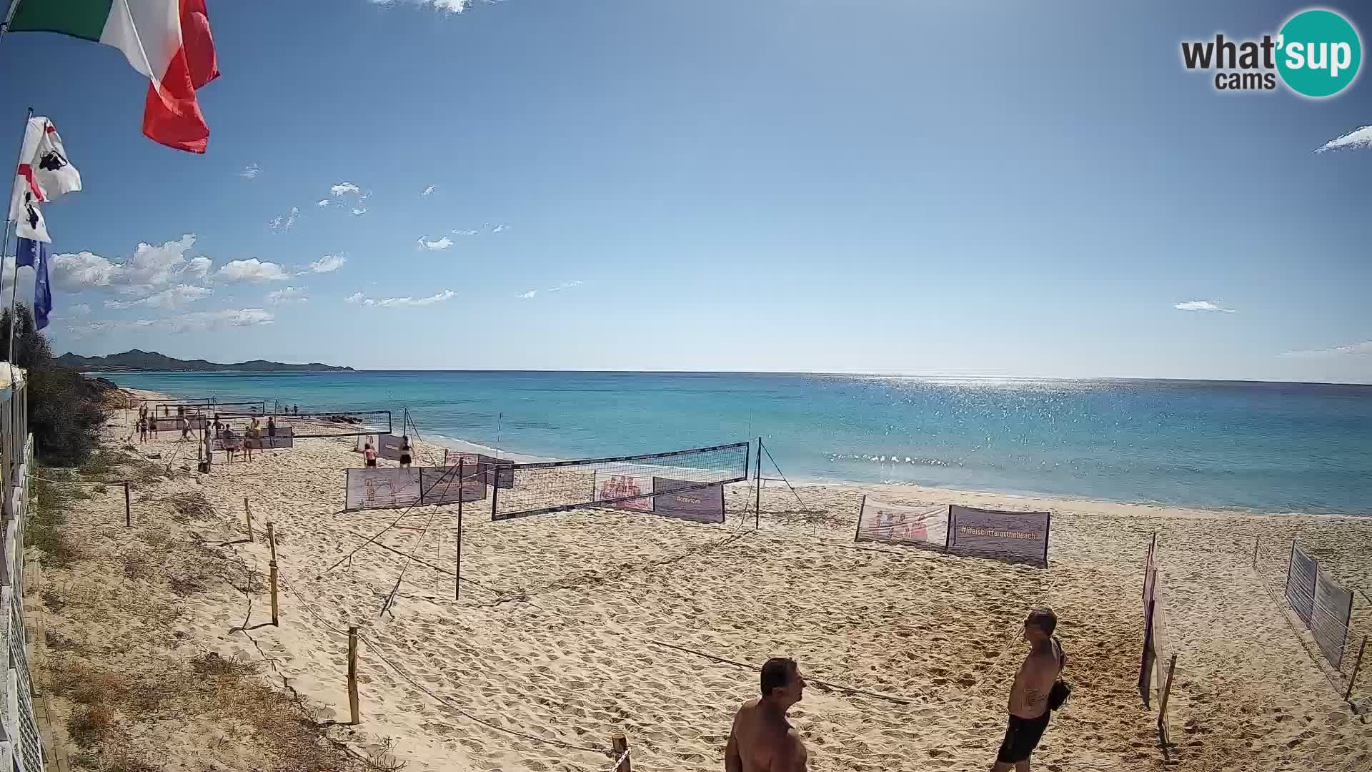 Spletna kamera Piscina Rei – Pogled v živo iz Costa Rei, Muravera
