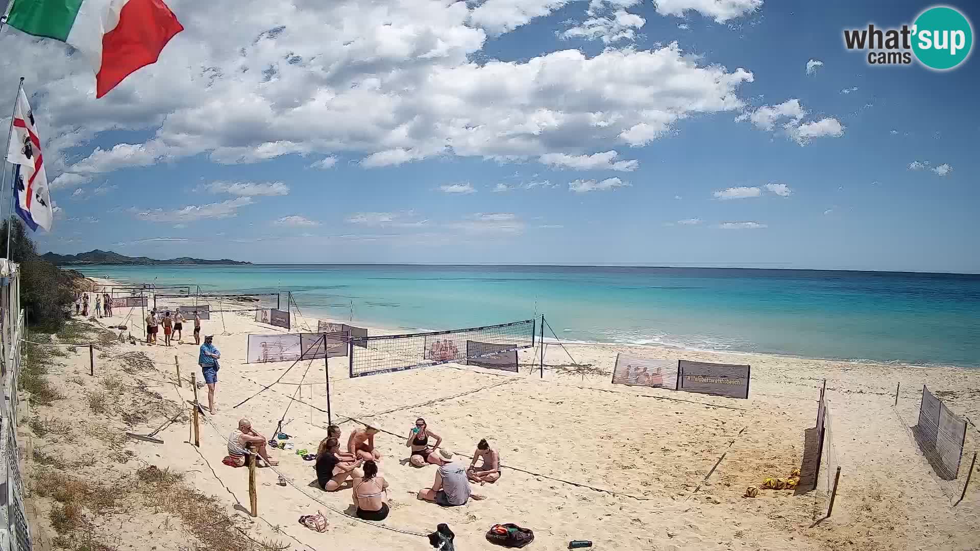 Webcam Piscina Rei – Live View from Costa Rei, Muravera