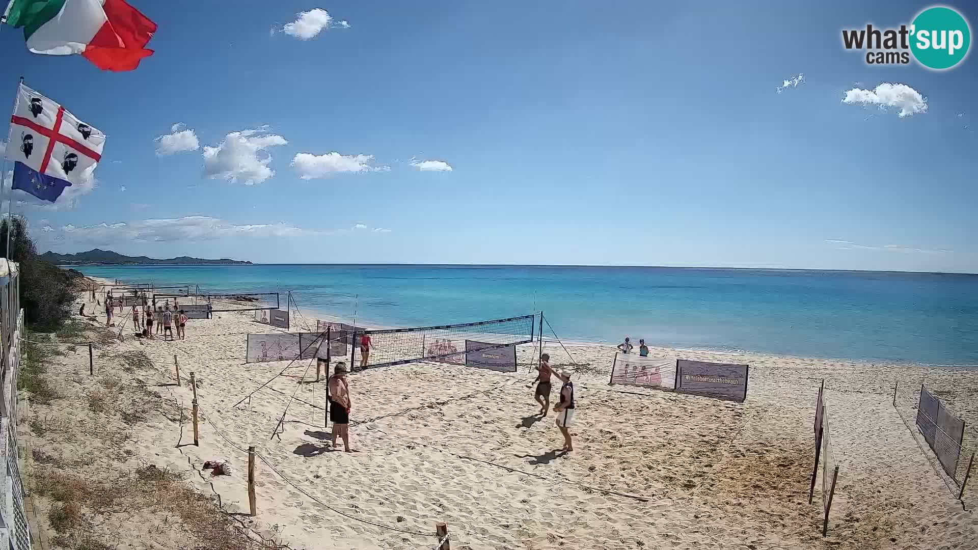Webcam Piscina Rei – Liveblick auf Costa Rei in Muravera