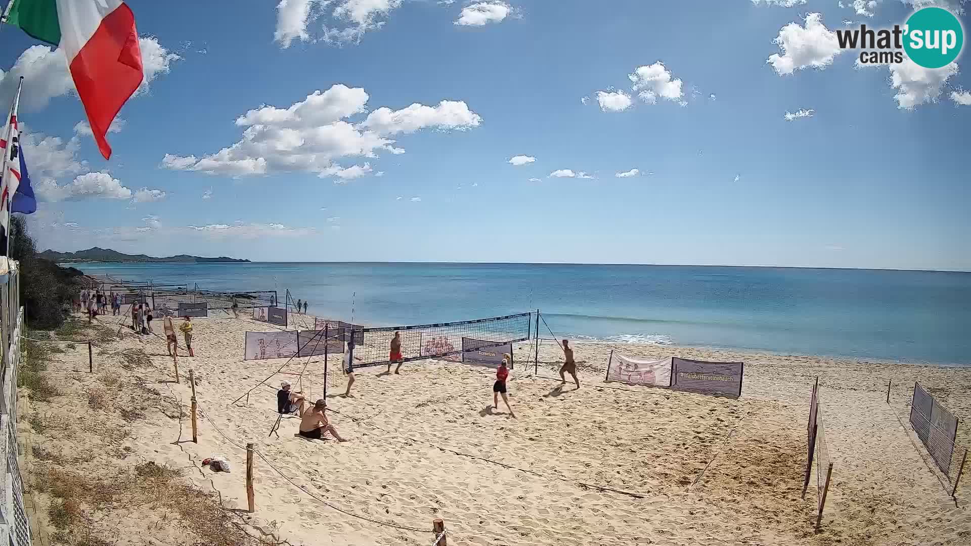 Spletna kamera Piscina Rei – Pogled v živo iz Costa Rei, Muravera