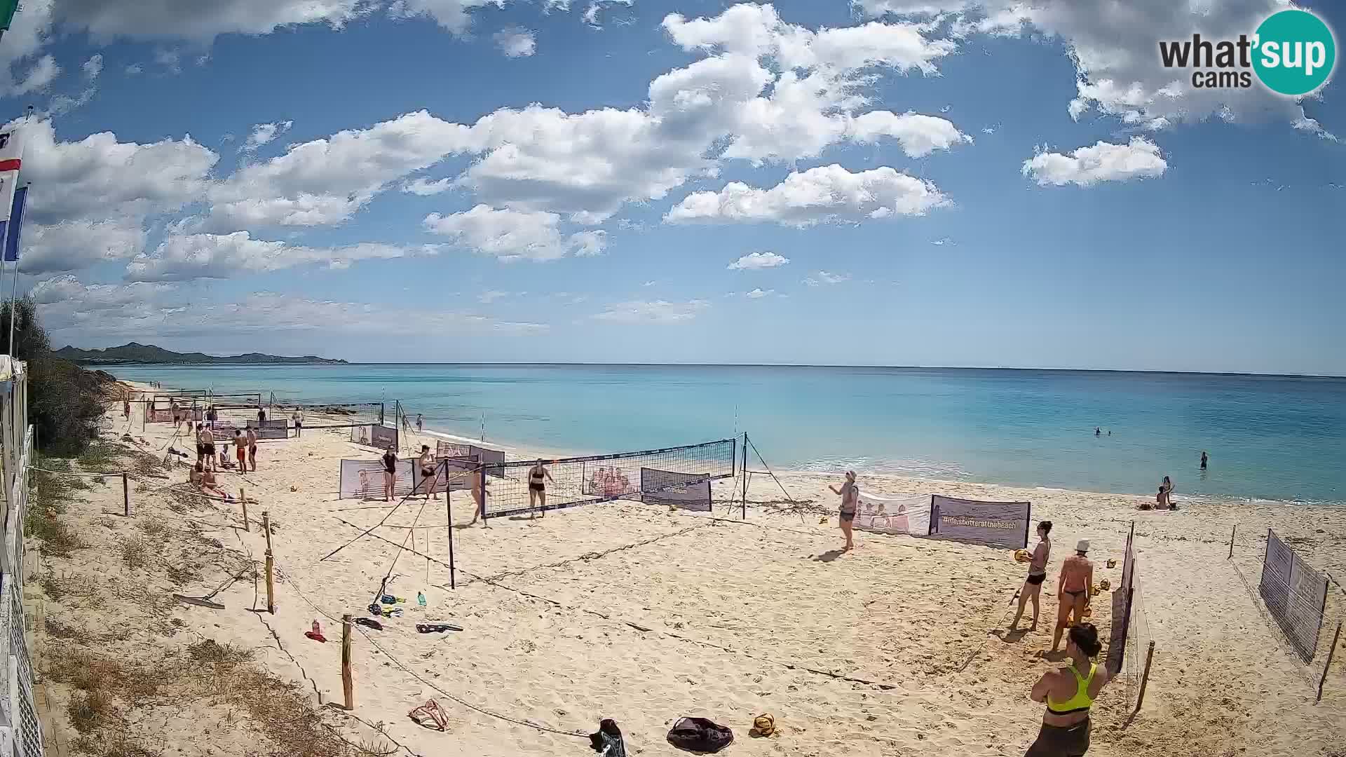 Webcam Piscina Rei – Live View from Costa Rei, Muravera