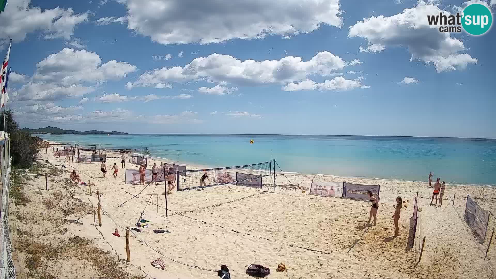 Webcam Piscina Rei – Liveblick auf Costa Rei in Muravera