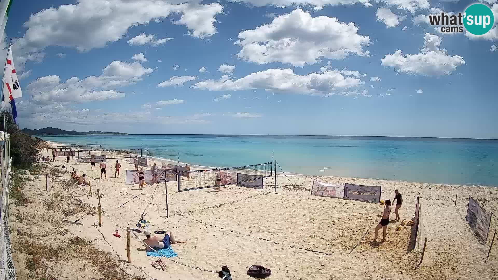 Webcam Piscina Rei – Live View from Costa Rei, Muravera