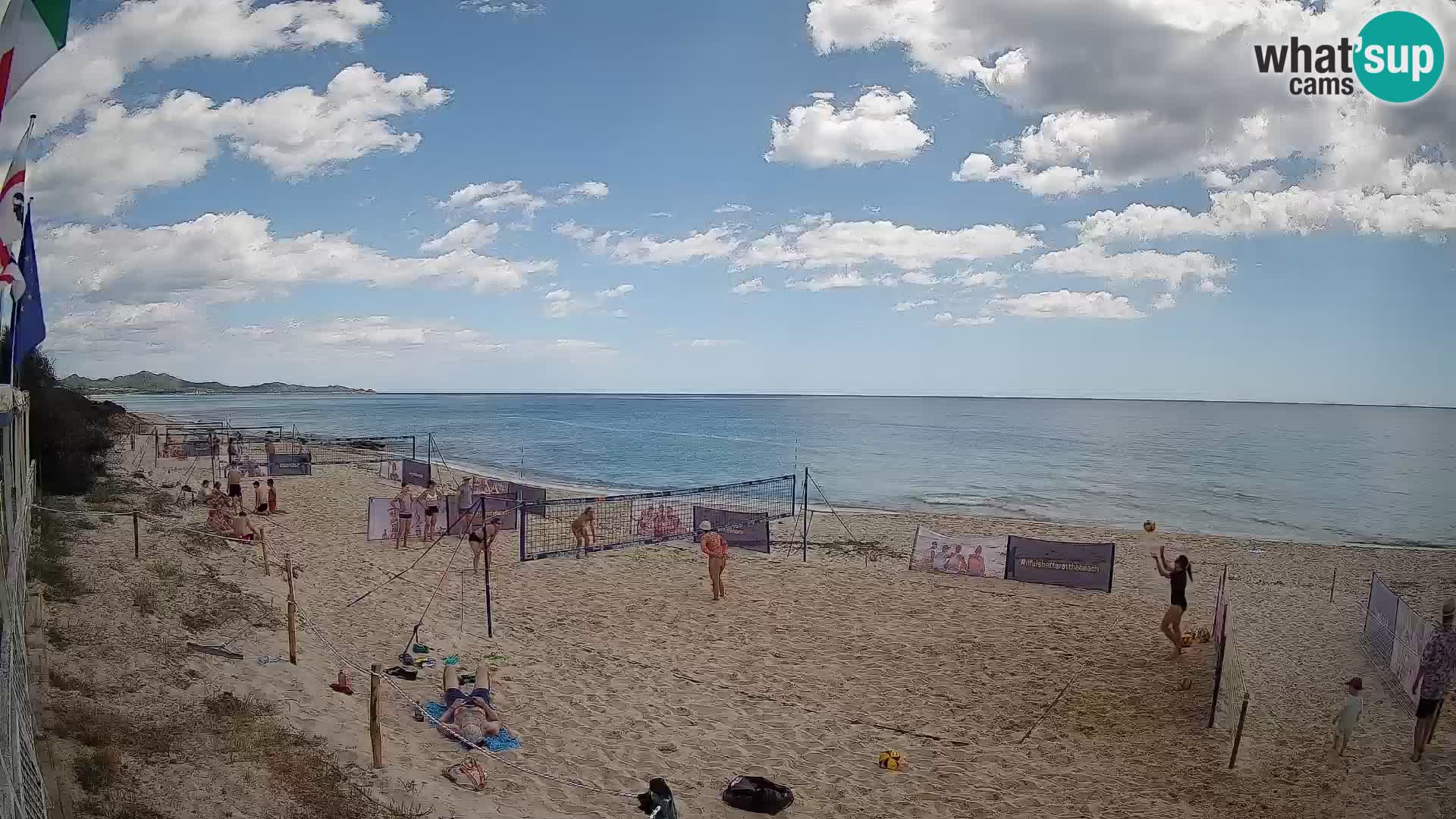 Spletna kamera Piscina Rei – Pogled v živo iz Costa Rei, Muravera