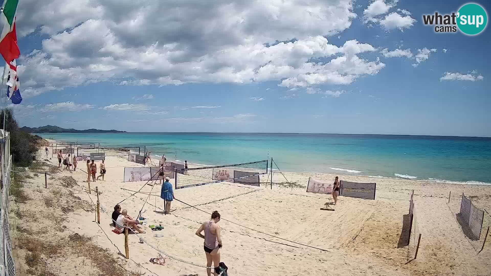 Webcam Piscina Rei – Live View from Costa Rei, Muravera