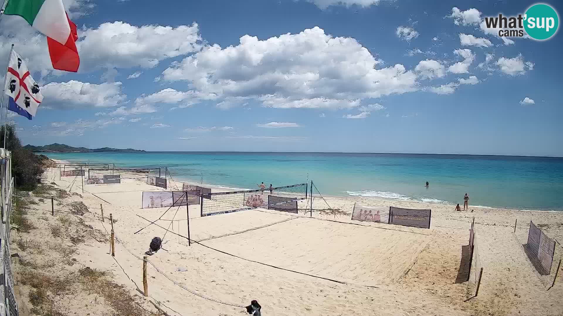 Webcam Piscina Rei – Live View from Costa Rei, Muravera