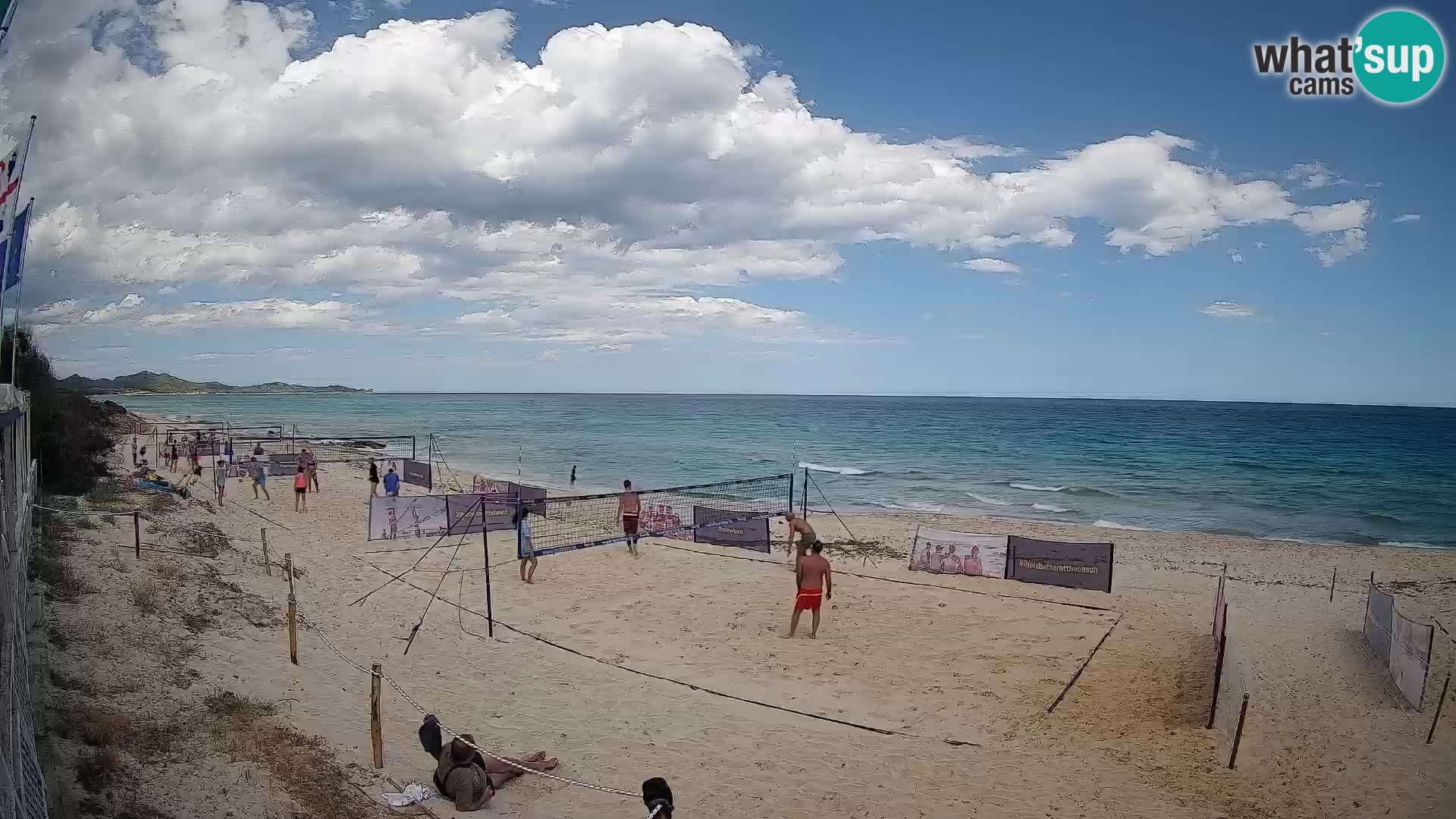 Spletna kamera Piscina Rei – Pogled v živo iz Costa Rei, Muravera