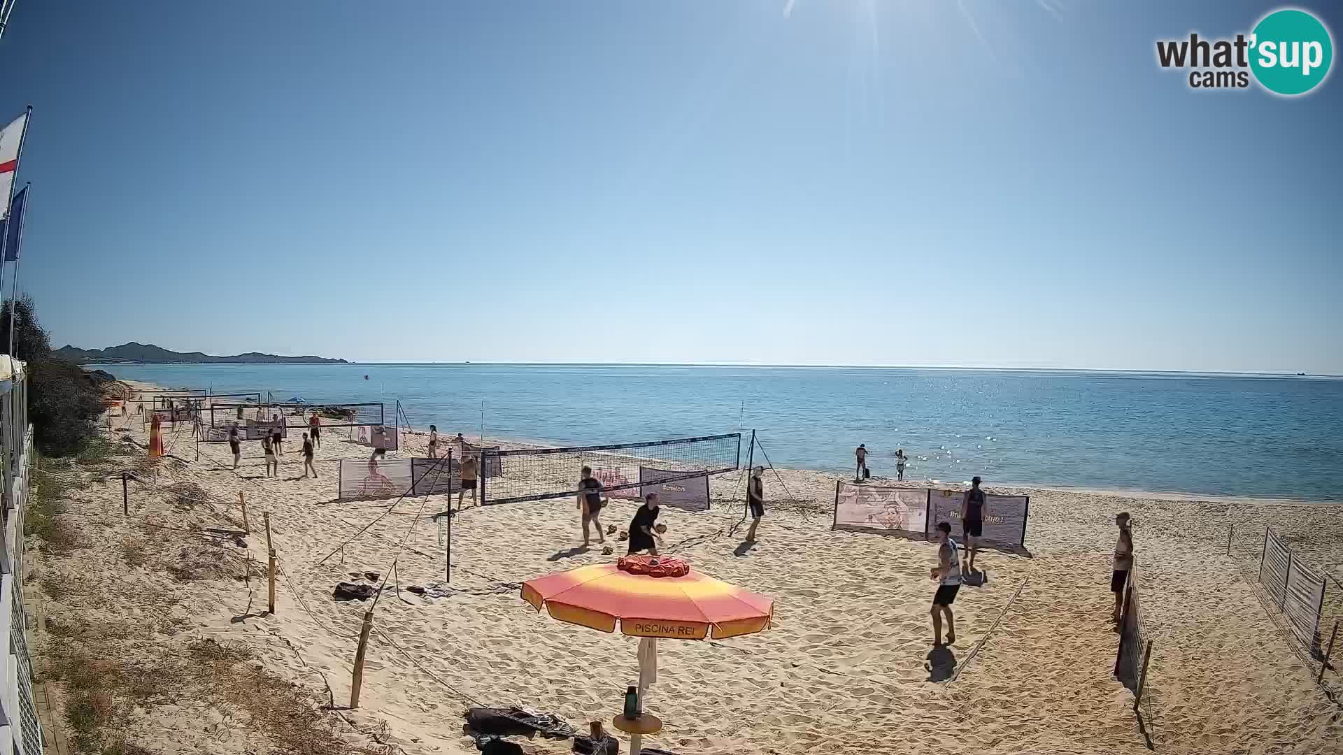 Webcam Piscina Rei – Live View from Costa Rei, Muravera