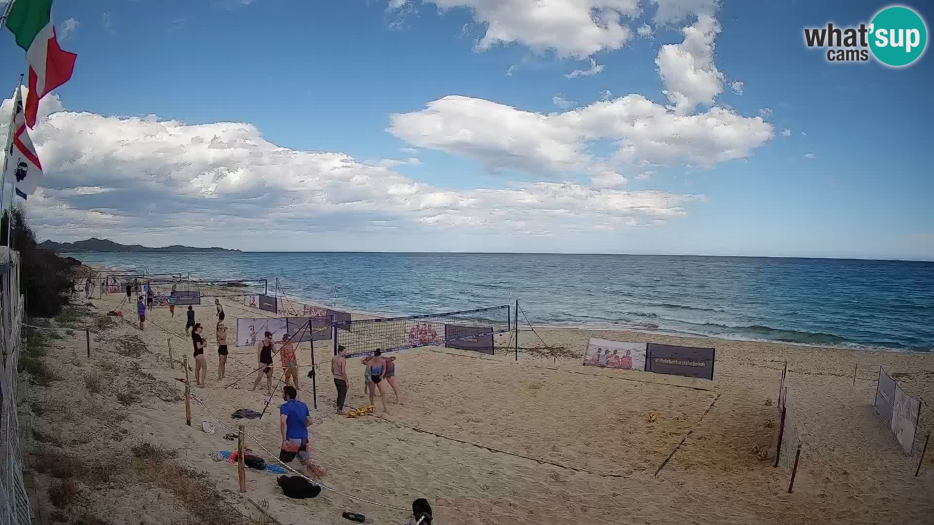 Webcam Piscina Rei – Liveblick auf Costa Rei in Muravera
