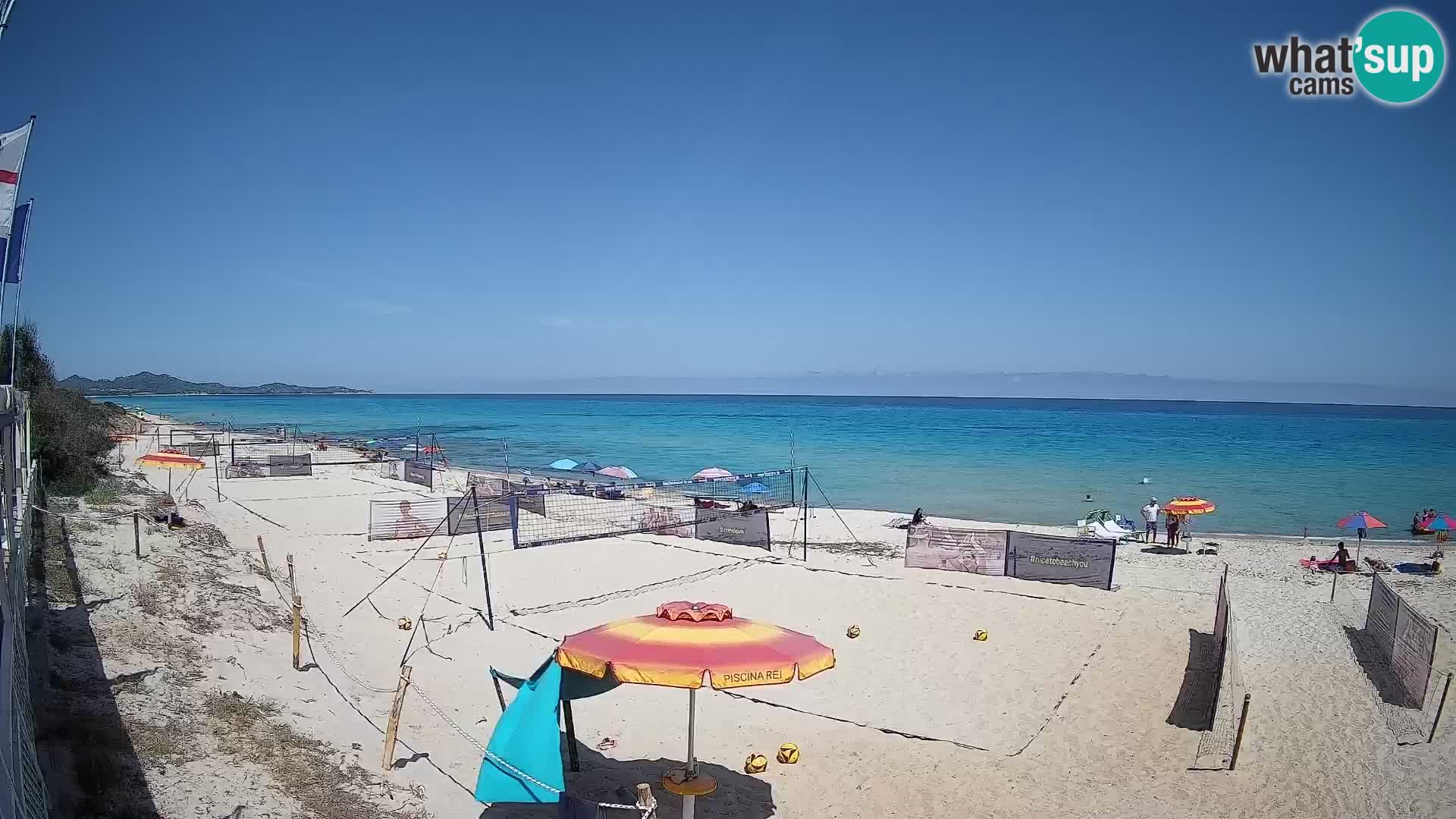 Webcam Piscina Rei – Live View from Costa Rei, Muravera