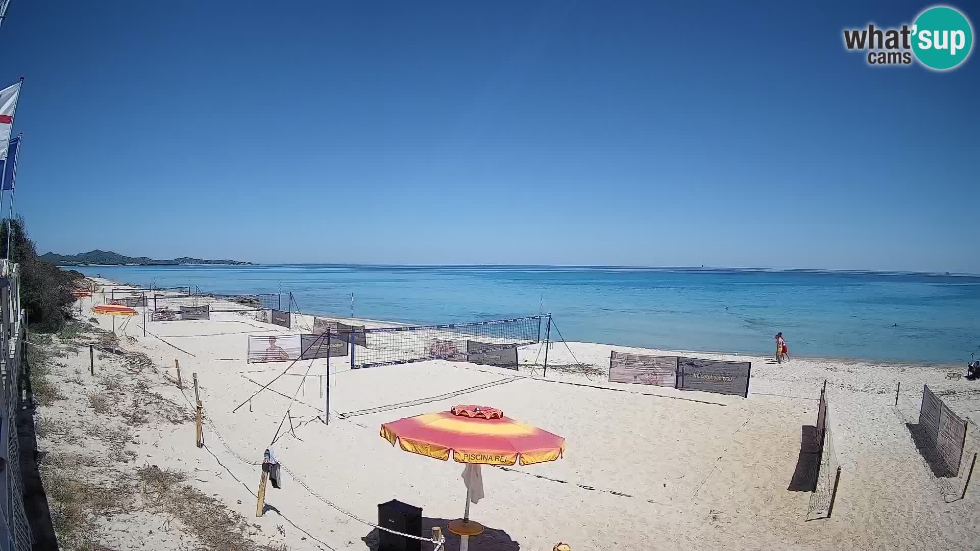 Webcam Piscina Rei – Live View from Costa Rei, Muravera